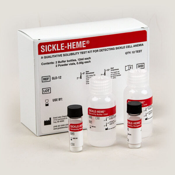 Sickle Cell Solubility Kit, 12 determinations HEMATOLOGY Lab Supplies