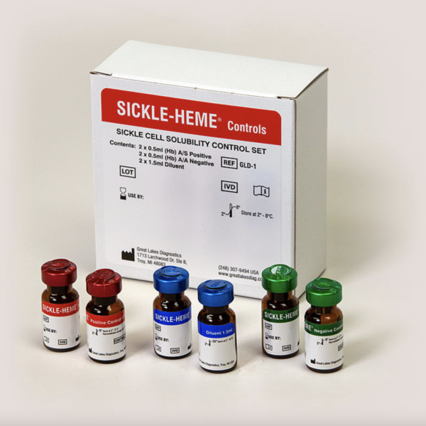Sickle Cell Control Kit HEMATOLOGY Lab Supplies