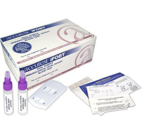 Accutest® iFOBT Test- Dual Sample Test iFOBT Lab Supplies