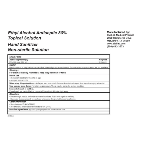 COVID-19 Liquid Hand Sanitizer Ethanol Lab Supplies Liquid Hand Sanitizer Ethanol COVID-19 Lab Supplies