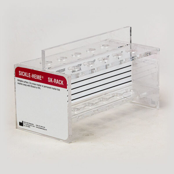 Sickle-Heme Test Rack HEMATOLOGY Lab Supplies
