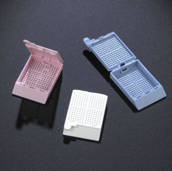 Biopsy Cassettes with Attached Lids CASSETTES Lab Supplies