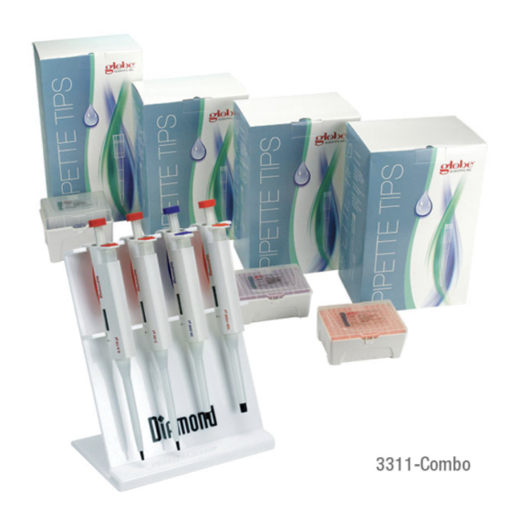 1-300uL Certified Pipette Tips COVID-19 Lab Supplies