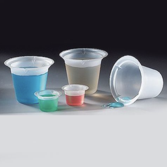 Four Pour Spout Beakers