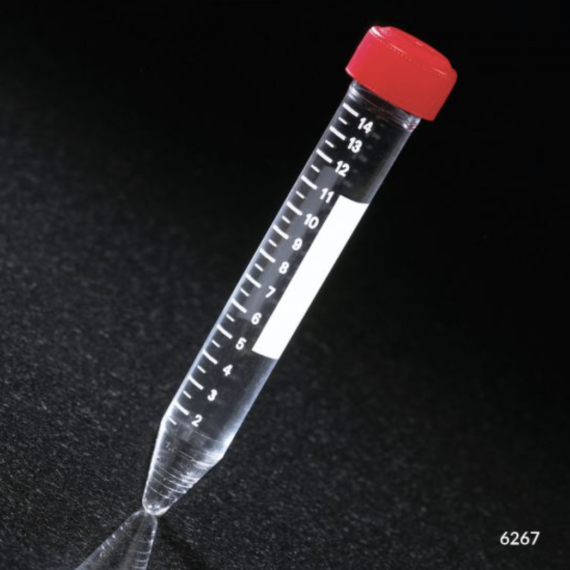 15mL Acrylic Centrifuge Tubes