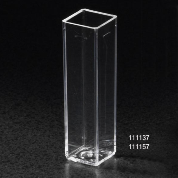 Spectrophotometer Cuvette, PMMA