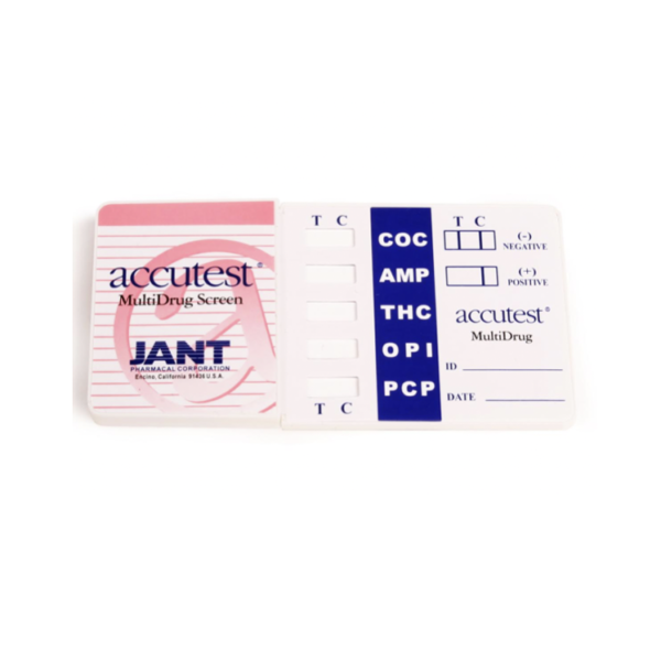 Accutest Urine Drug Test Dip Card DRUGS OF ABUSE Lab Supplies