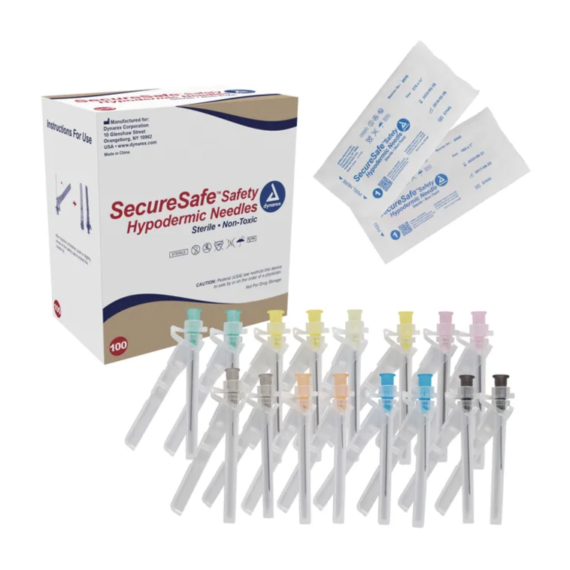 SecureSafe Safety Hypodermic Needles